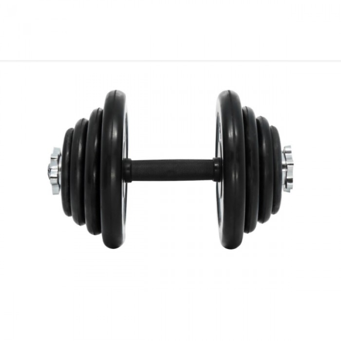 Гантелі набірні Generation Fitness DB-01-31 кг (ручка - каучук) пара