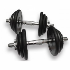 Гантели наборные Generation Fitness DB-02-39 кг (ручка – хром) пара
