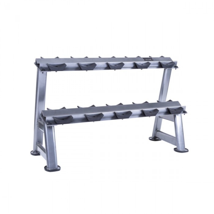 Стійка для гантелей 2-х ярусна Generation Fitness DR-06 (на 5 пар) Стійка для гантелей 2-х ярусна Generation Fitness DR-06 (на 5 пар)
