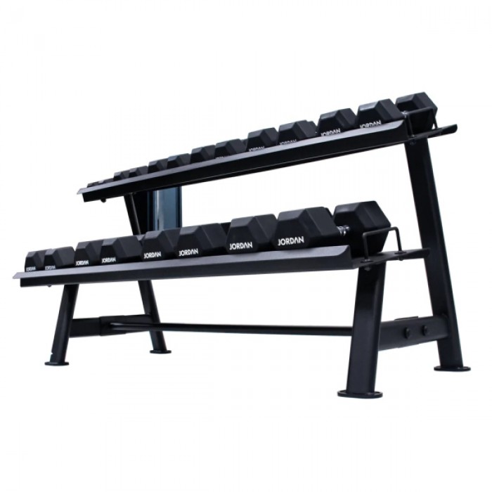 Стійка для шестигранних гантелей 2-х ярусна Generation Fitness DR-07 (на 10 пар) Стійка для шестигранних гантелей 2-х ярусна Generation Fitness DR-07 (на 10 пар)