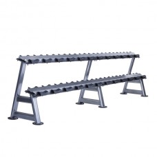Стійка для гантелей 2-х ярусна Generation Fitness DR-08 (на 10 пар)