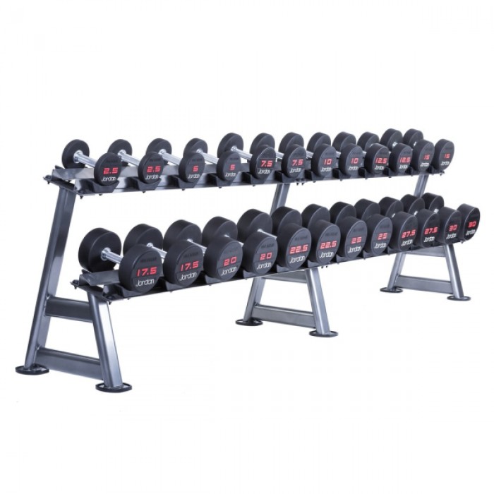 Стійка для гантелей 2-х ярусна Generation Fitness DR-08 (на 10 пар)