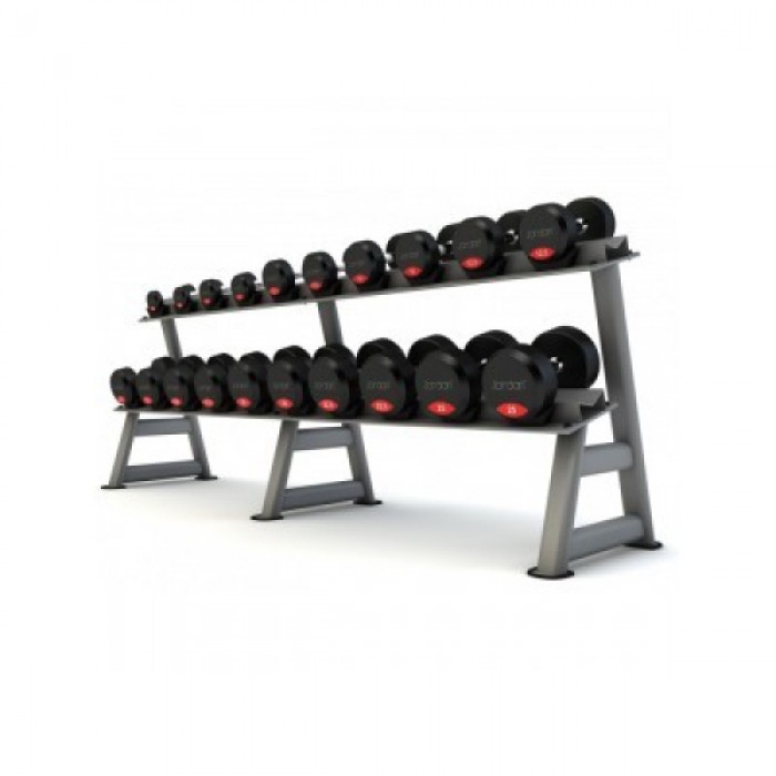 Стійка для гантелей 2-х ярусна Generation Fitness DR-08 (на 10 пар)