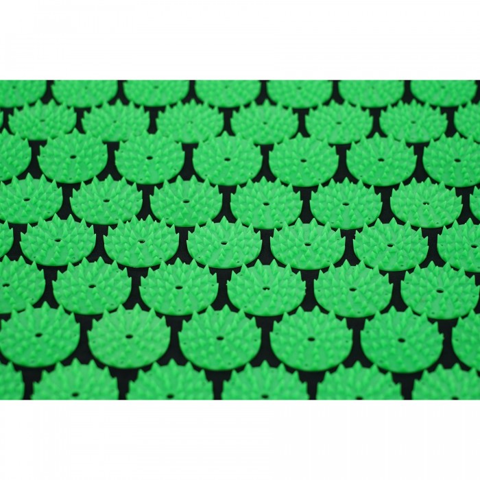 Килимок акупунктурний з валиком Cornix Classic Mat Аплікатор Кузнєцова XR-0110 Black/Green