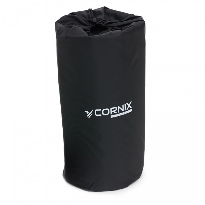 Килимок акупунктурний з валиком Cornix Classic Mat Аплікатор Кузнєцова XR-0111 Black/Orange