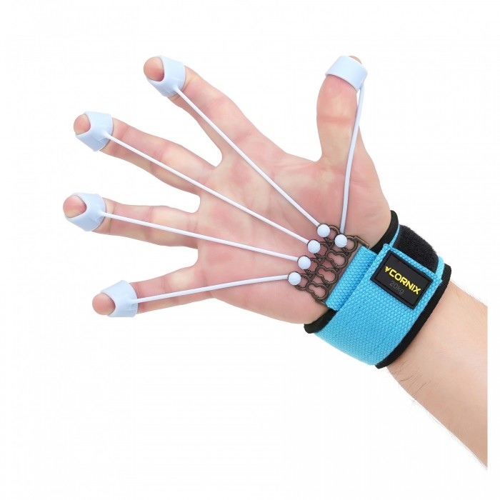 Эспандер для пальцев и запястья Cornix Finger Gripper Pro 20 кг профессиональный XR-0216