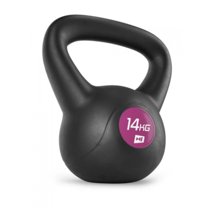 Гиря вінілова Hop-Sport 14 кг HS-PB0014KB