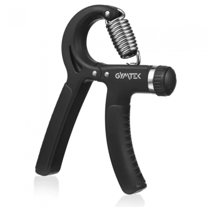 Еспандер пружинний регульований Gymtek 10-40 кг чорний