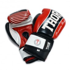 Боксерські рукавички THOR THUNDER (Leather) RED 16 oz.