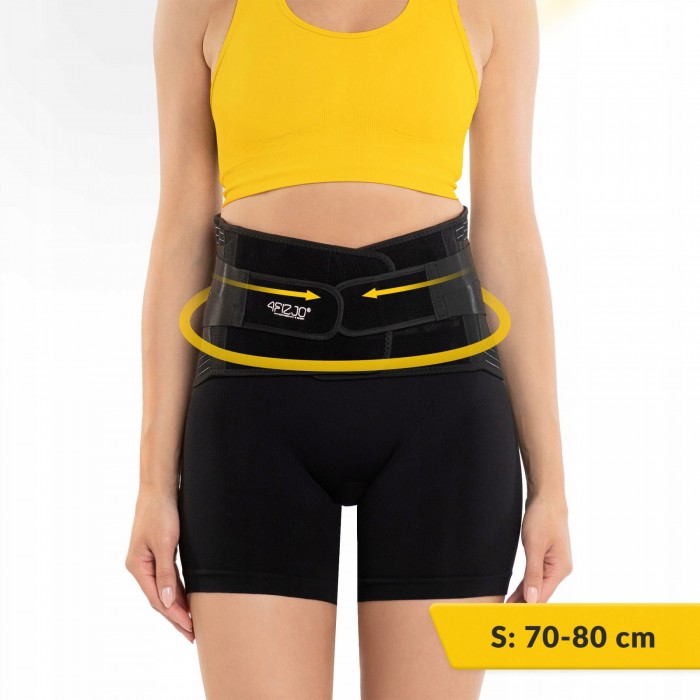 Пояс (бандаж) для поясничного отдела позвоночника 4FIZJO Size S (P-5907739317544)
