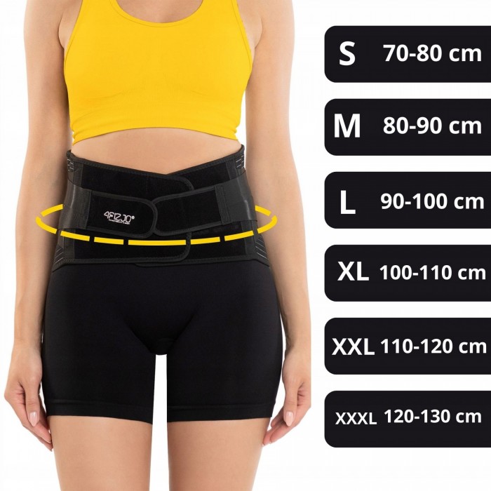 Пояс (бандаж) для поперекового відділу хребта 4FIZJO Size XXXL (P-5907739317599)