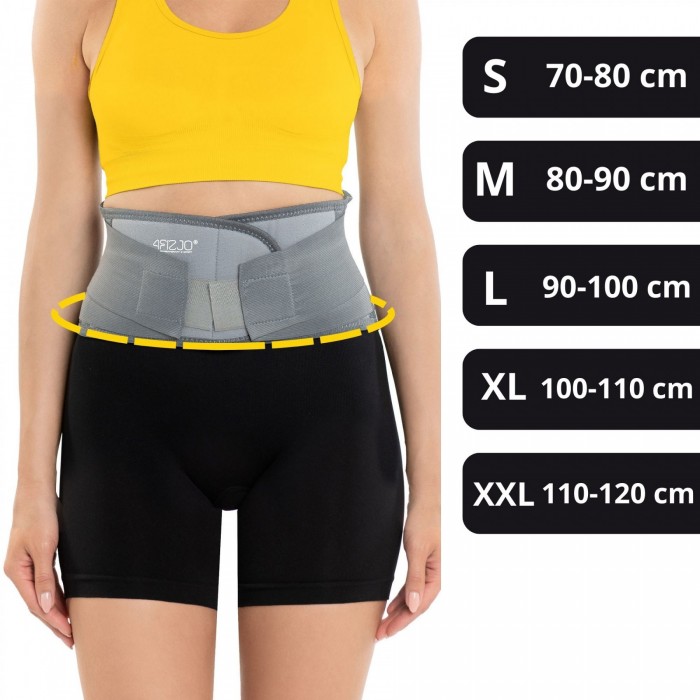 Пояс (бандаж) для поперекового відділу хребта 4FIZJO Size XXL (P-5907739317766)