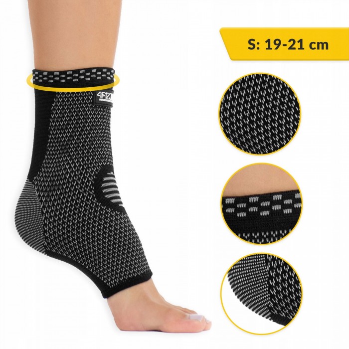 Фиксатор (бандаж) для голеностопа 4FIZJO 1 шт Size S (P-5907739318060)
