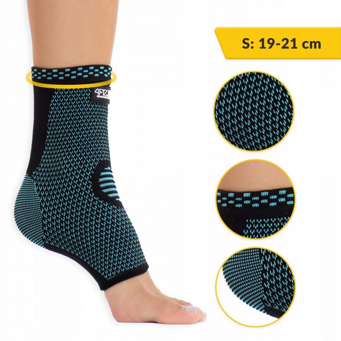 Фіксатор (бандаж) для гомілкостопу 4FIZJO 1 шт Size S (P-5907739318022)