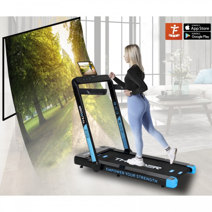 Беговая дорожка THUNDER Race Black