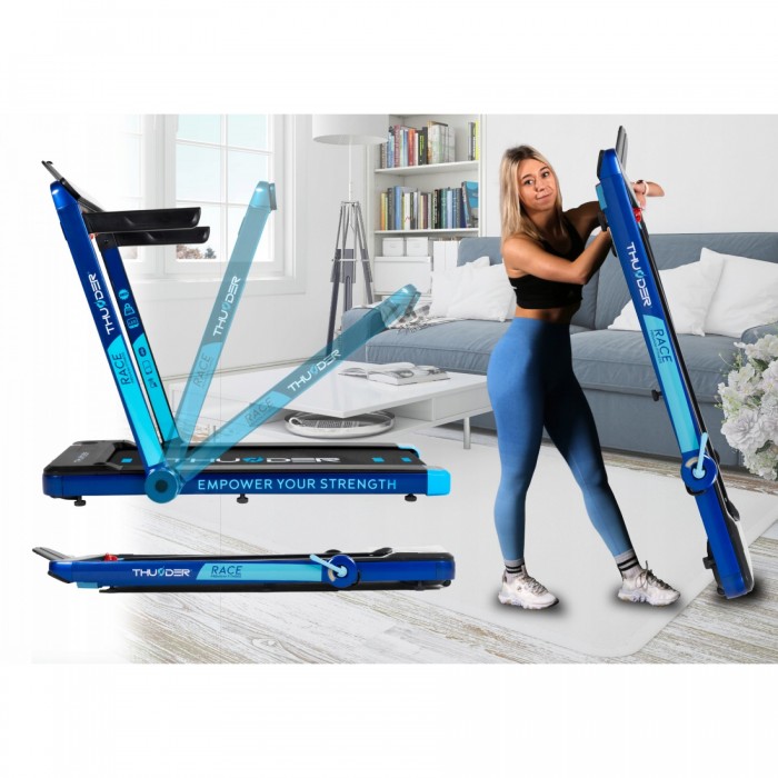 Бігова доріжка THUNDER Race Blue