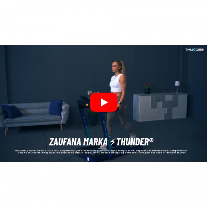 Бігова доріжка THUNDER Race Blue