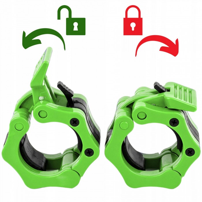 Замки для олимпийского грифа 4FIZJO Quick Release 50 мм 2 шт (P-5907739317391)