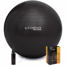 Мяч для фитнеса (фитбол) Cornix 85 см Anti-Burst XR-0260 Black