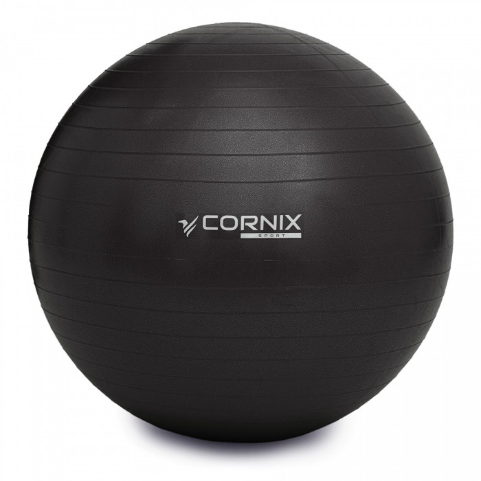 Мяч для фитнеса (фитбол) Cornix 85 см Anti-Burst XR-0260 Black