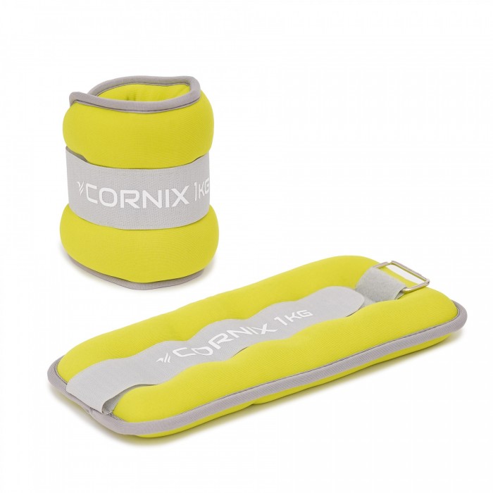 Утяжелители-манжеты для ног и рук Cornix 2 x 1 кг XR-0241 Утяжелители-манжеты для ног и рук Cornix 2 x 1 кг XR-0241