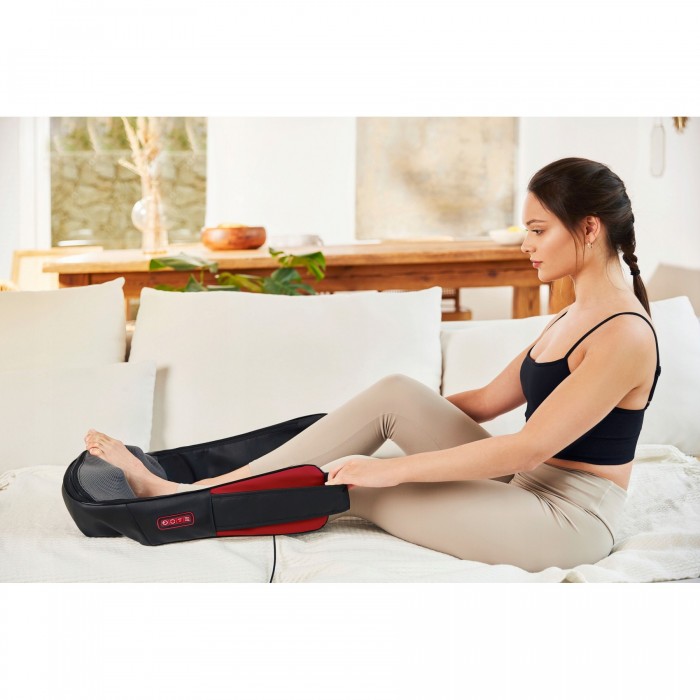 Накидка-масажер 4FIZJO Shiatsu Pro+ для шиї та спини Black/Red (P-5907739319074)