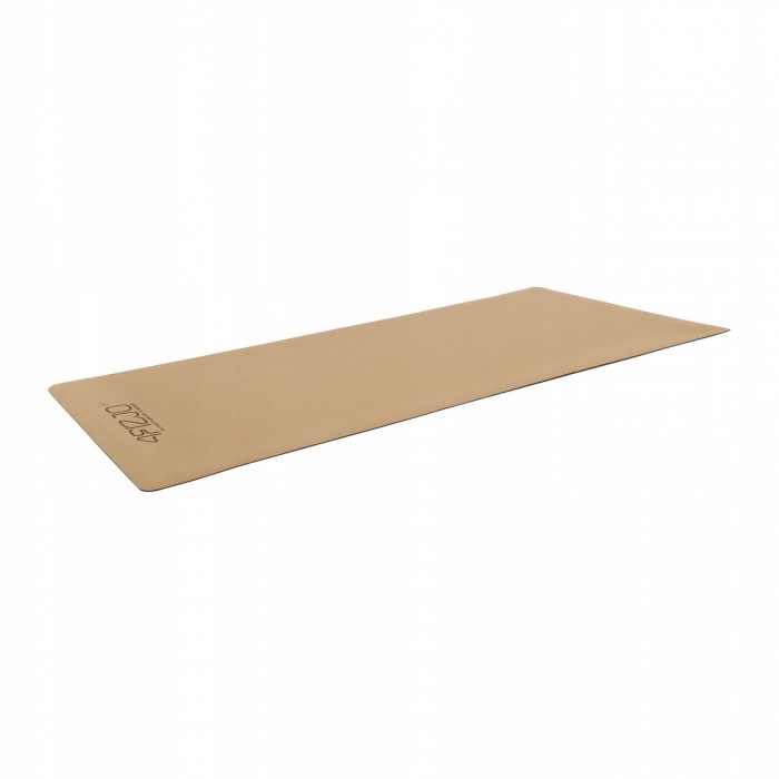 Коврик (мат) спортивный 4FIZJO Cork 183 x 61 x 0.4 см для йоги и фитнеса (P-5907739319562)