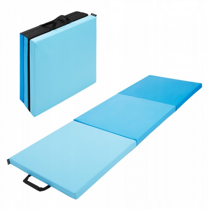 Мат гімнастичний складний 4FIZJO 180 x 60 x 5 см Blue/Sky Blue (P-5907739319685) Мат гімнастичний складний 4FIZJO 180 x 60 x 5 см Blue/Sky Blue (P-5907739319685)
