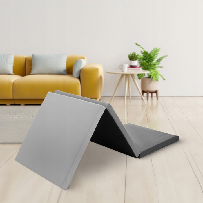 Мат гимнастический складной 4FIZJO 180 x 60 x 5 см Black/Grey (P-5907739319692)