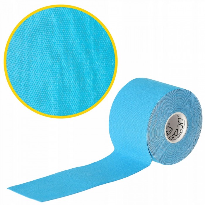 Стрічка кінезіологічна (кінезіо тейп) 4FIZJO 5 см x 5 м Sky Blue (P-5907739315991)