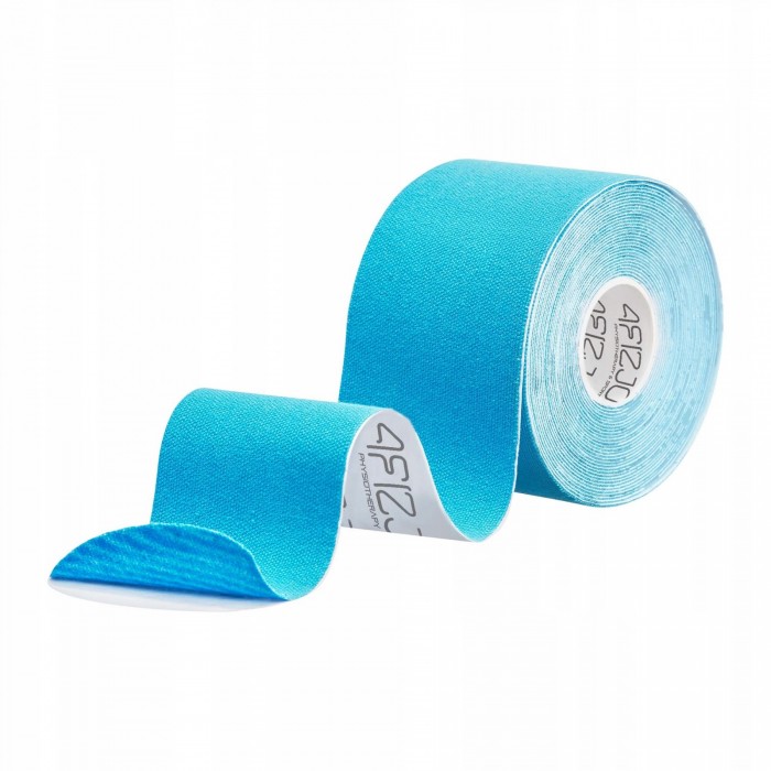 Стрічка кінезіологічна (кінезіо тейп) 4FIZJO 5 см x 5 м Sky Blue (P-5907739315991)