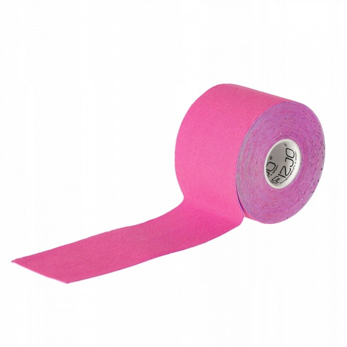 Стрічка кінезіологічна (кінезіо тейп) 4FIZJO 5 см x 5 м Pink (P-5907739316004)