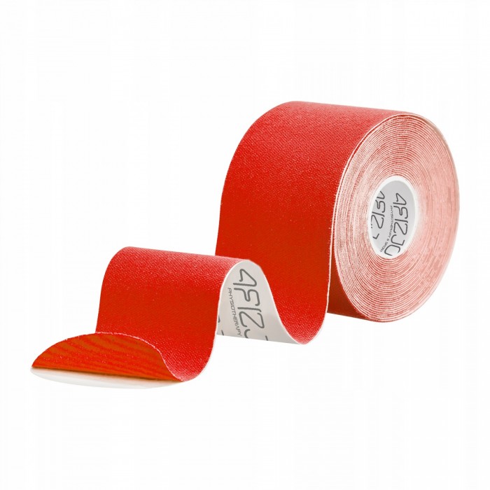 Стрічка кінезіологічна (кінезіо тейп) 4FIZJO 5 см x 5 м Red (P-5907739318800)