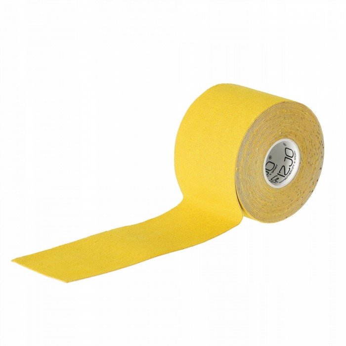 Лента кинезиологическая (кинезио тейп) 4FIZJO 5 см x 5 м Yellow (P-5907739318824)