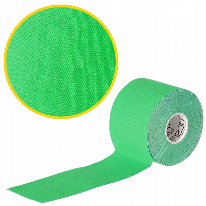 Стрічка кінезіологічна (кінезіо тейп) 4FIZJO 5 см x 5 м Green (P-5907739315984)