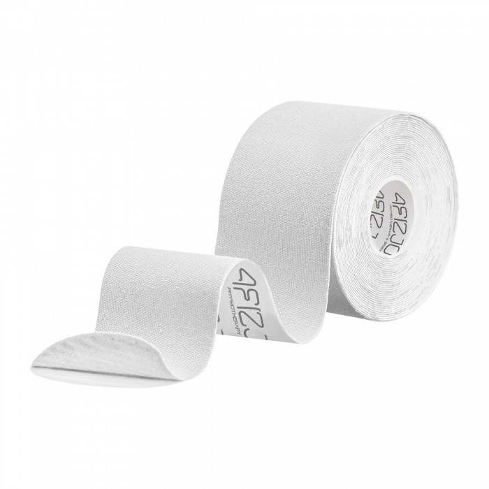 Стрічка кінезіологічна (кінезіо тейп) 4FIZJO 5 см x 5 м White (P-5907739318831)