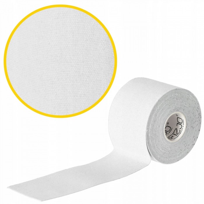 Стрічка кінезіологічна (кінезіо тейп) 4FIZJO 5 см x 5 м White (P-5907739318831)