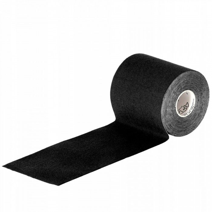 Стрічка кінезіологічна (кінезіо тейп) 4FIZJO 7.5 см x 5 м Black (P-5907739318886)
