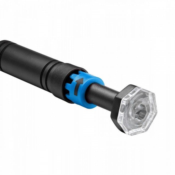 Турнік розсувний 4FIZJO 66-100 см Black/Blue (P-5907739314758)