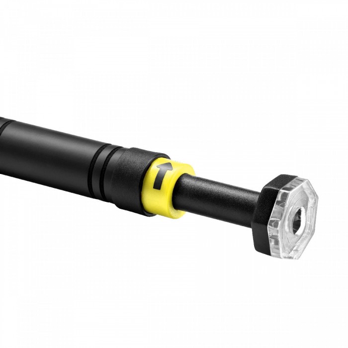 Турнік розсувний 4FIZJO 66-100 см Black/Yellow (P-5907739314765)
