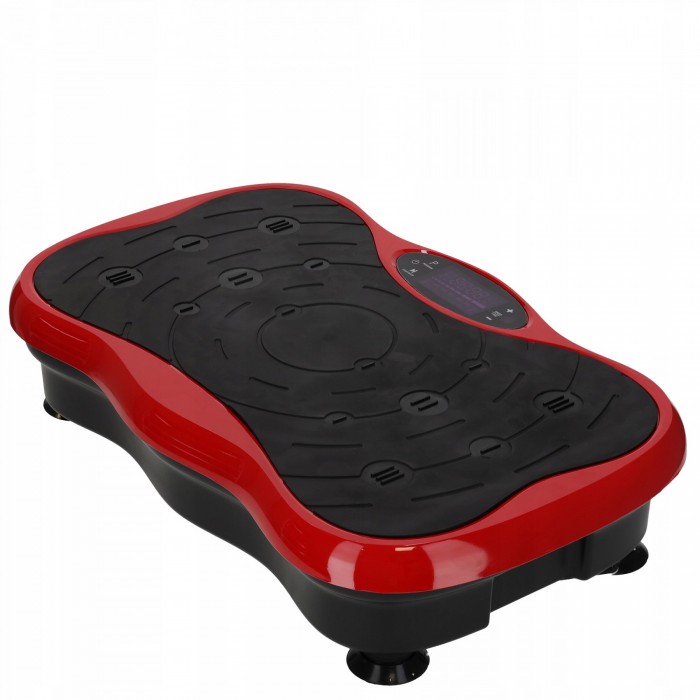 Виброплатформа для тренировок 4FIZJO Ultra+ с пультом и эспандерами Black/Red (P-5905973401531)