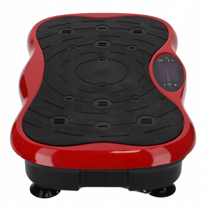 Виброплатформа для тренировок 4FIZJO Ultra+ с пультом и эспандерами Black/Red (P-5905973401531)
