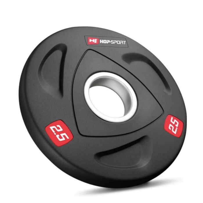 Набір олімпійський Hop-Sport PRO 140 кг з W-подібним грифом.