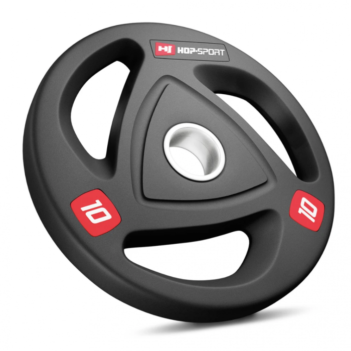 Набір олімпійський Hop-Sport PRO 140 кг з W-подібним грифом.