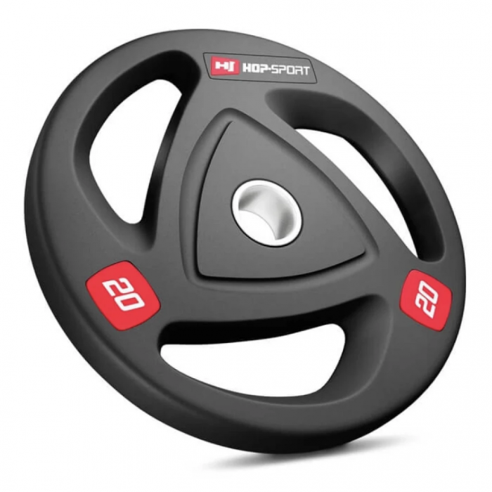 Набір олімпійський Hop-Sport PRO 140 кг з W-подібним грифом.