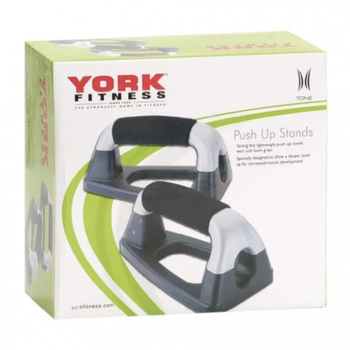 Упоры для отжиманий York Fitness (пара), черные