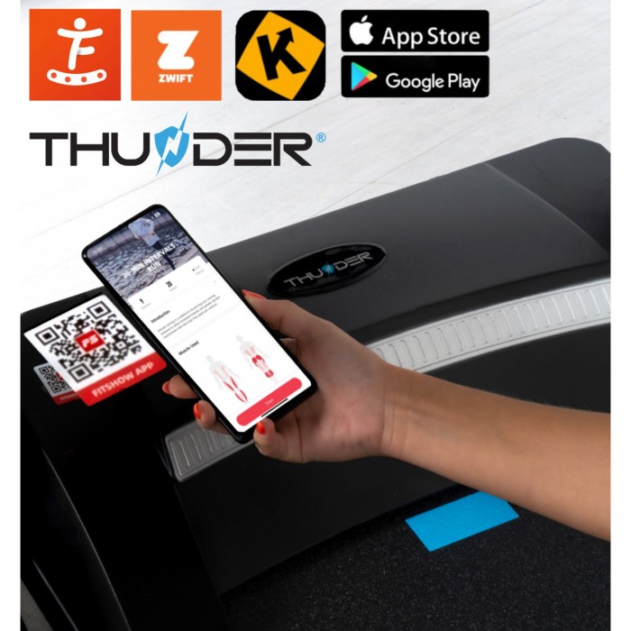 Беговая дорожка THUNDER Icon-D Black