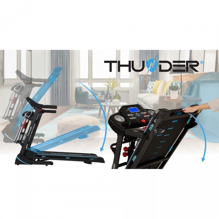 Беговая дорожка THUNDER Icon-D Black