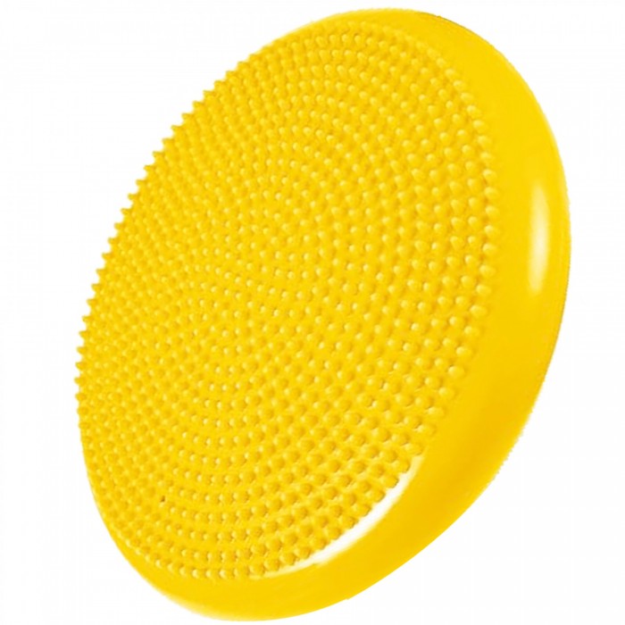 Балансировочная подушка (сенсомоторная) массажная Springos FA1069 Yellow