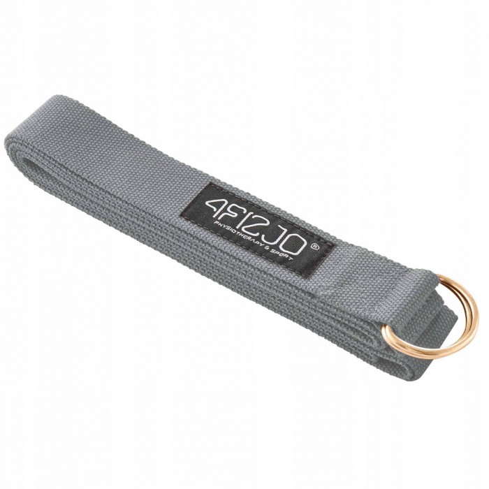 Ремінь для йоги 4FIZJO 300 см Grey (P-5907739315380)